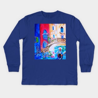 Venice,Italy Kids Long Sleeve T-Shirt